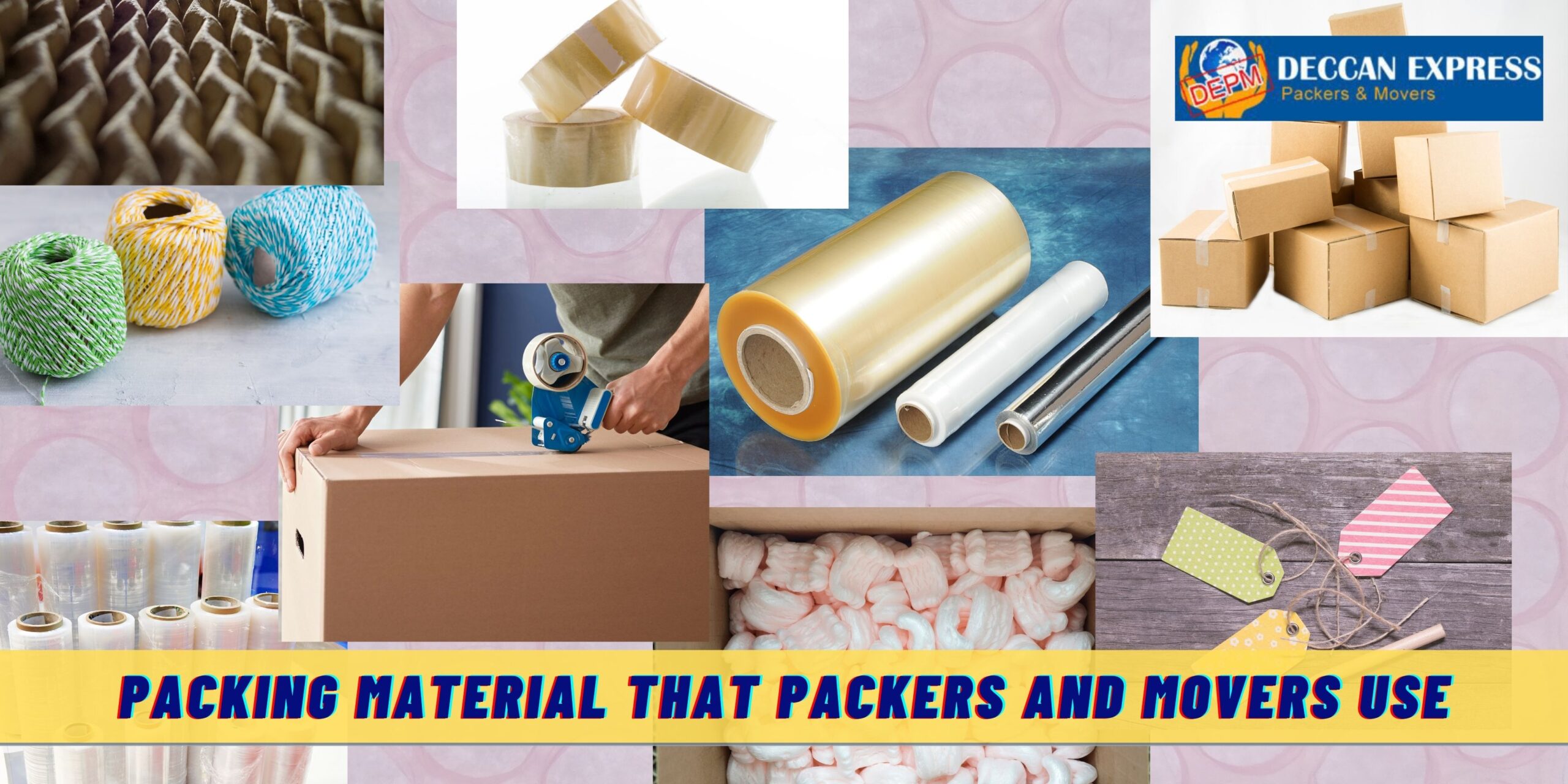 Packing Material that Packers and Movers Use