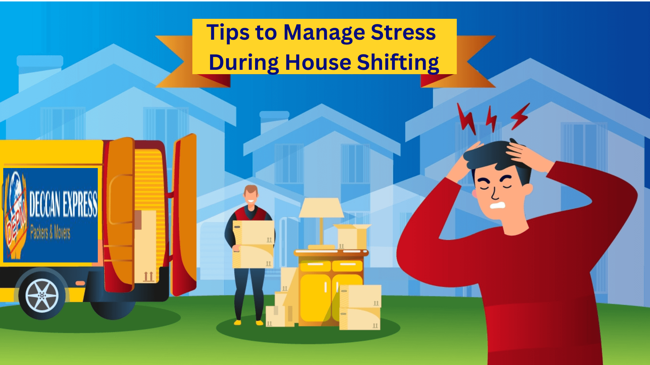 Tips to Manage Stress During House Shifting