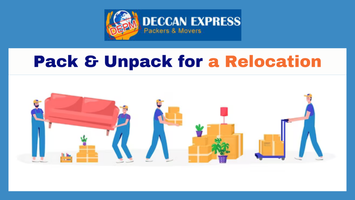 Pack and unpack for relocation