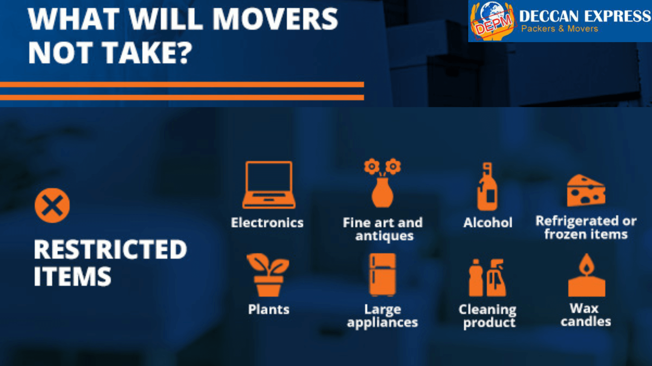 Understanding Excluded Items for Movers’ Transport